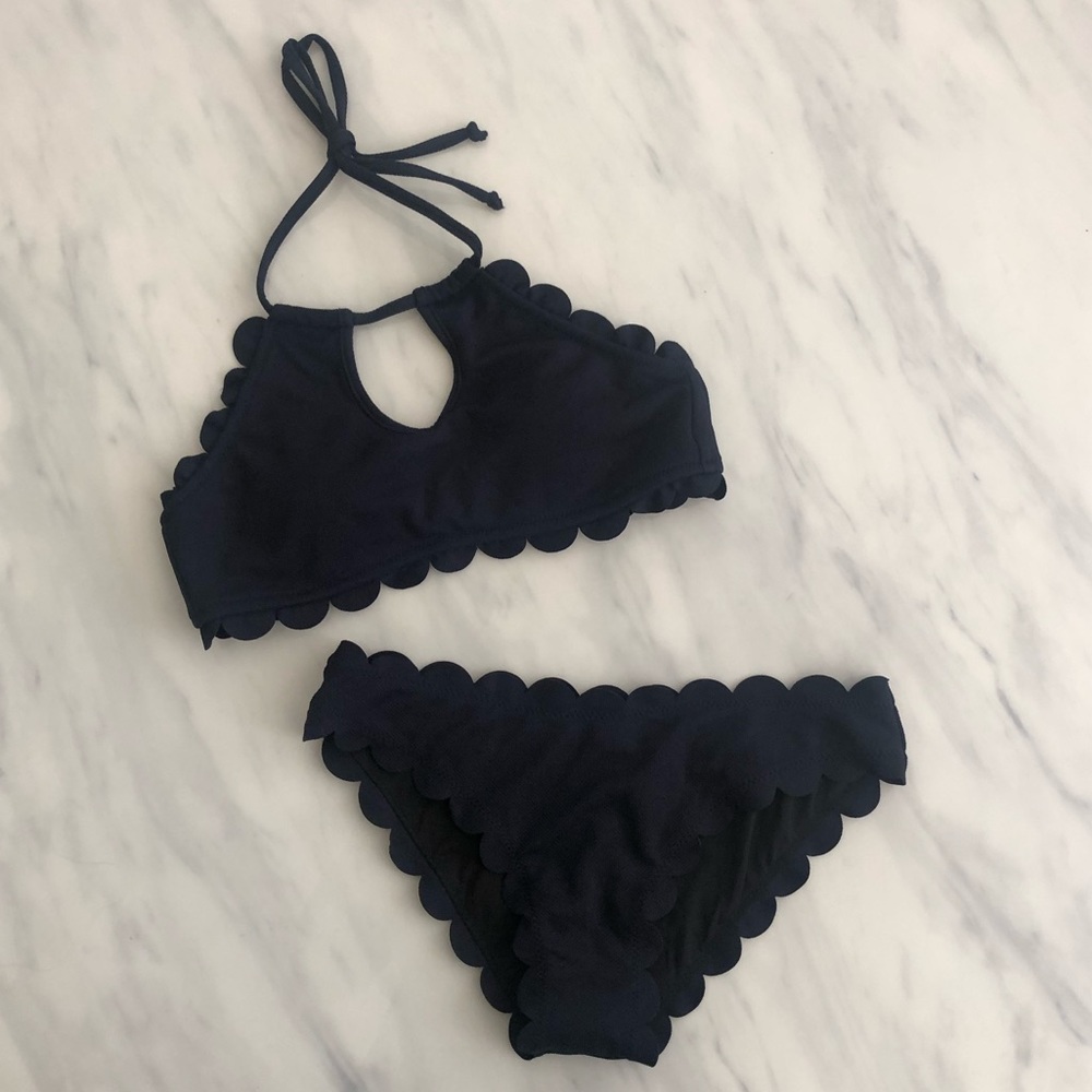 Navy blue bikini